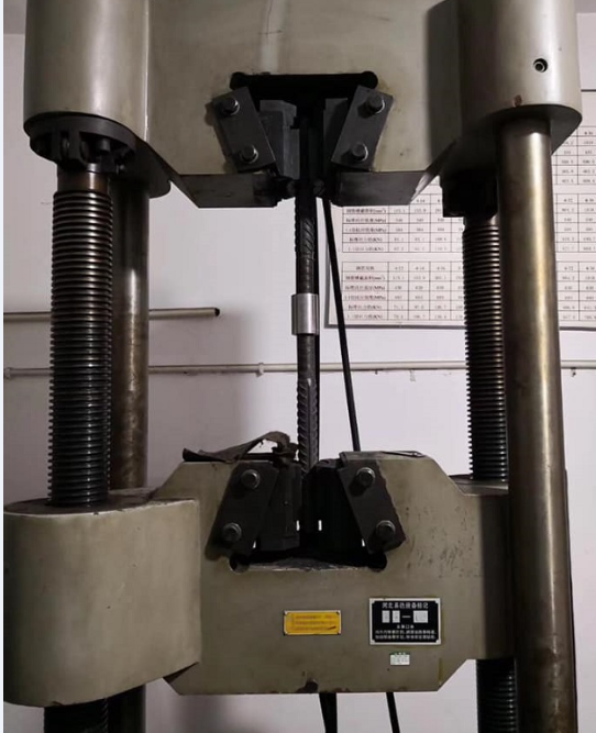Testing video for rebar coupler in Russia